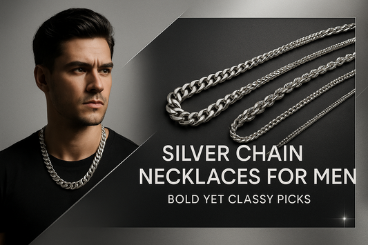 Silver Chain Necklaces for Men: Bold Yet Classy Picks