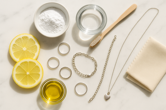 How to Clean Silver Jewelry Naturally: 5 Easy Tips