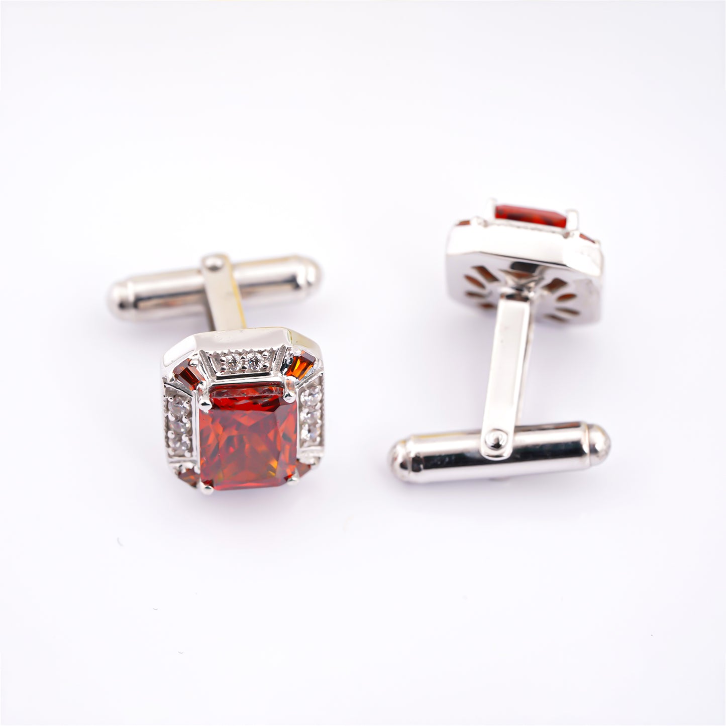 Silver Octagon Luxury Cufflink For Him