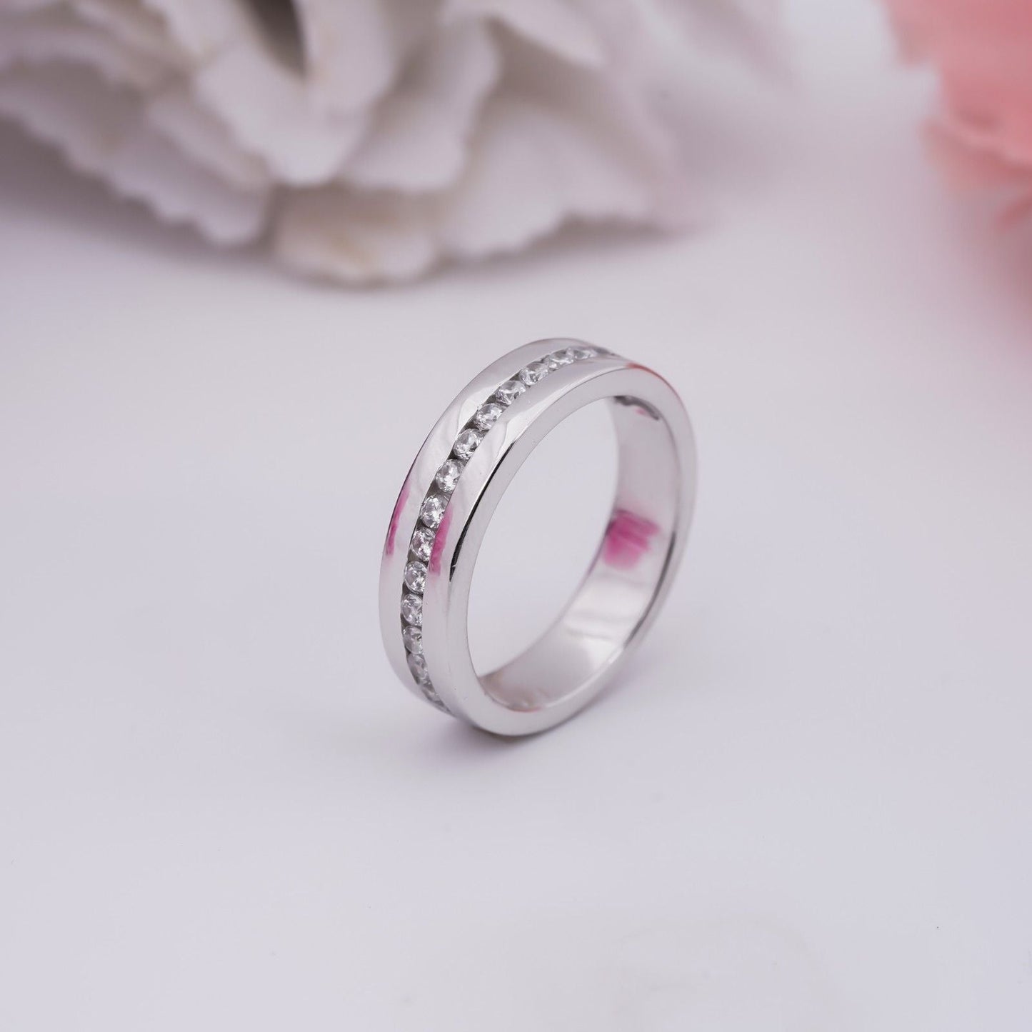 Moissanite Ring For Women, Enagament Ring, Real Moissanite Ring, Moissanite Silver Ring