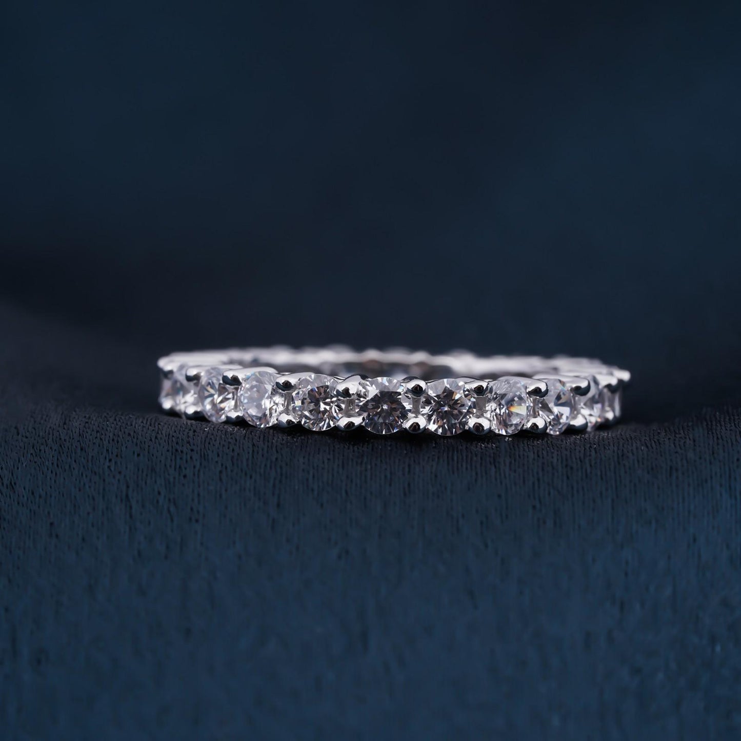 Moissanite Ring For Women, Enagament Ring, Real Moissanite Ring, Moissanite Silver Ring