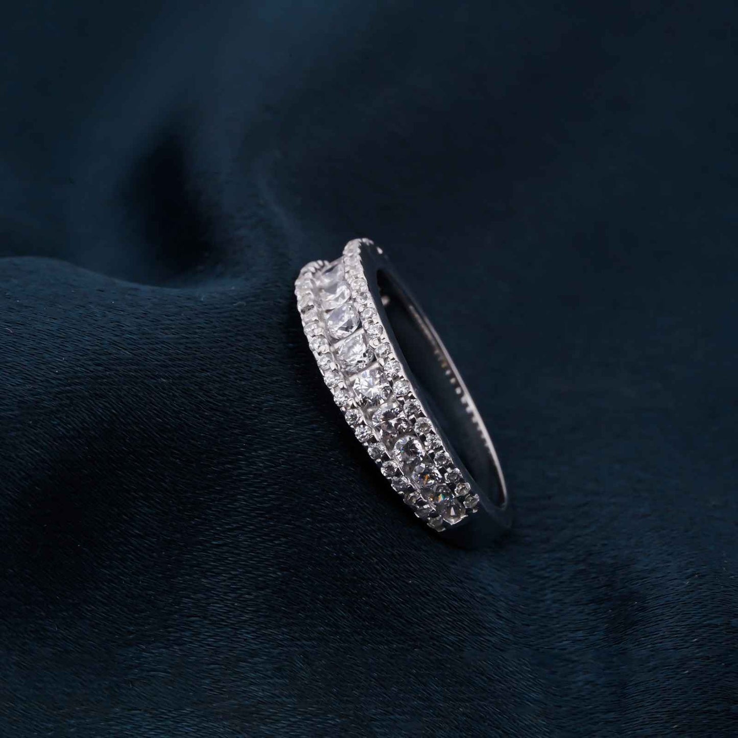 Moissanite Ring For Women, Enagament Ring, Real Moissanite Ring, Moissanite Silver Ring