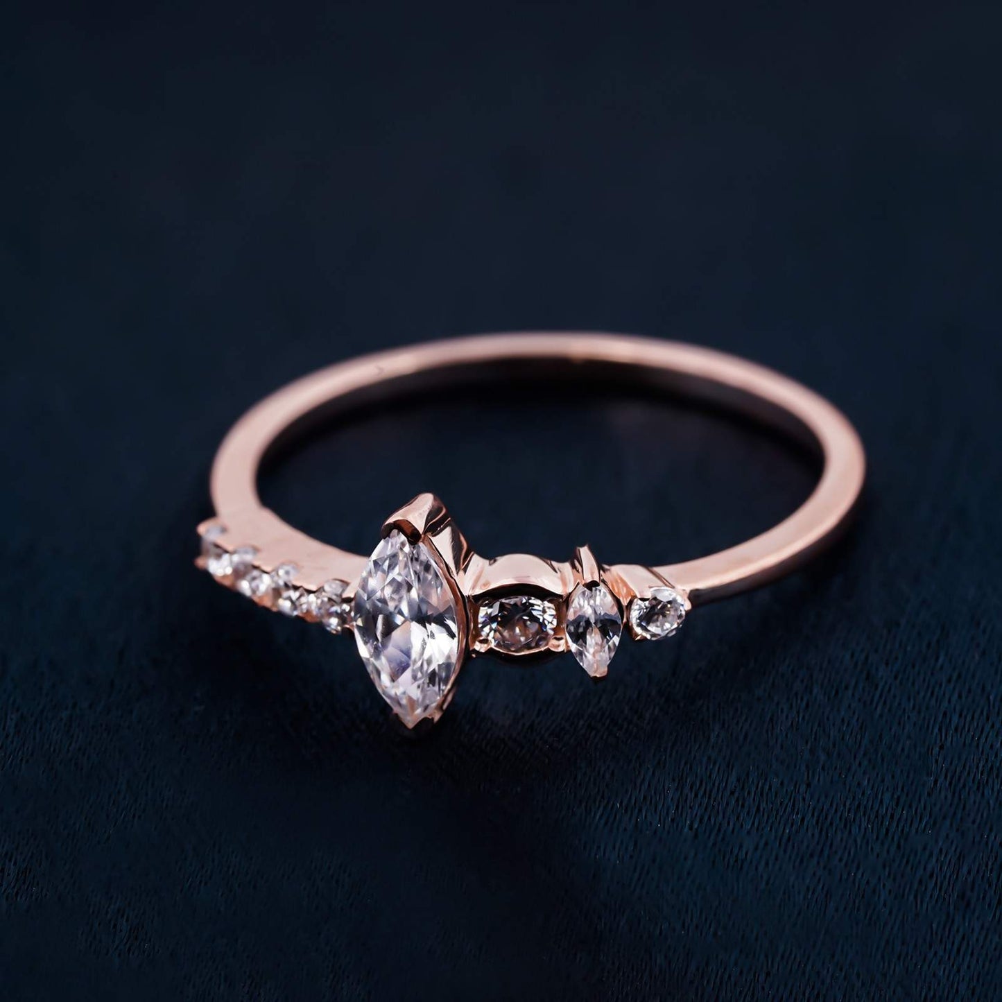 Moissanite Ring For Women, Enagament Ring, Real Moissanite Ring, Moissanite Silver Ring