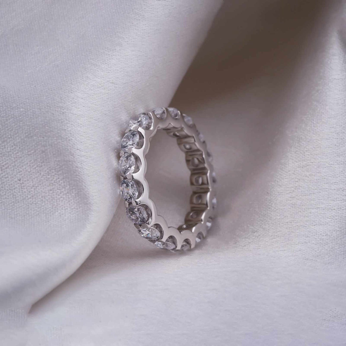 Moissanite Ring For Women, Enagament Ring, Real Moissanite Ring, Moissanite Silver Ring