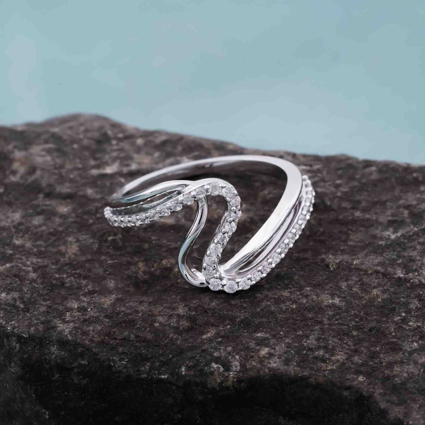 Moissanite Ring For Women, Enagament Ring, Real Moissanite Ring, Moissanite Silver Ring