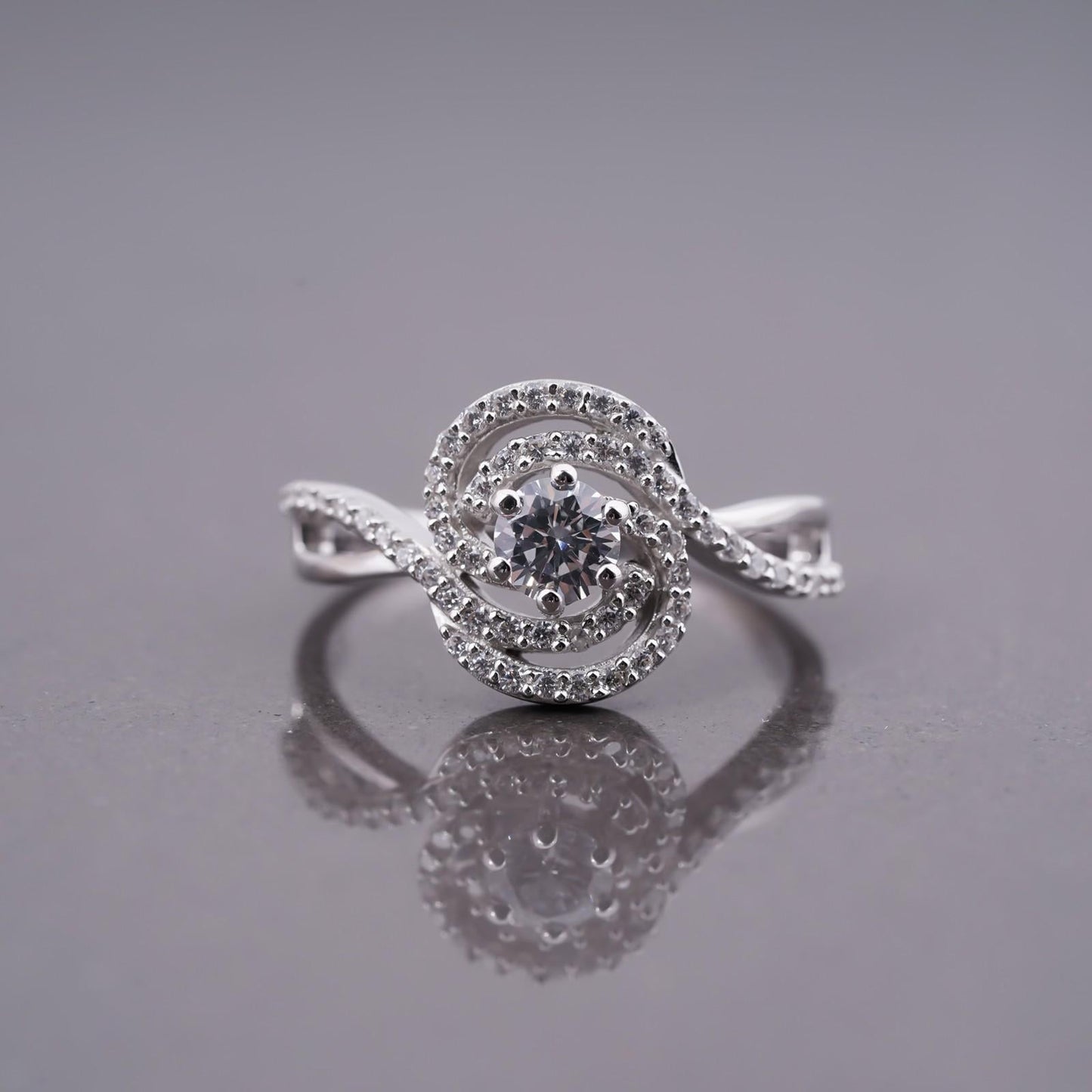 Moissanite Ring For Women, Enagament Ring, Real Moissanite Ring, Moissanite Silver Ring