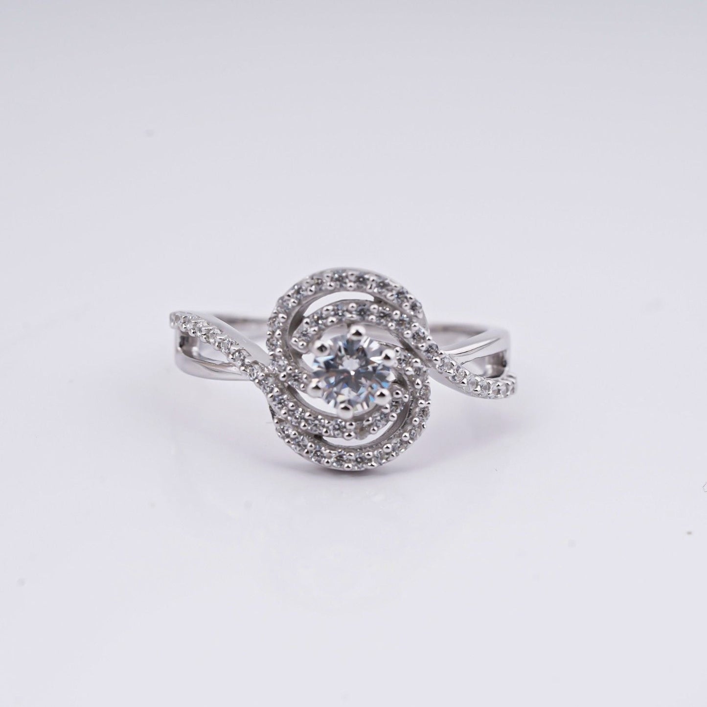 Moissanite Ring For Women, Enagament Ring, Real Moissanite Ring, Moissanite Silver Ring
