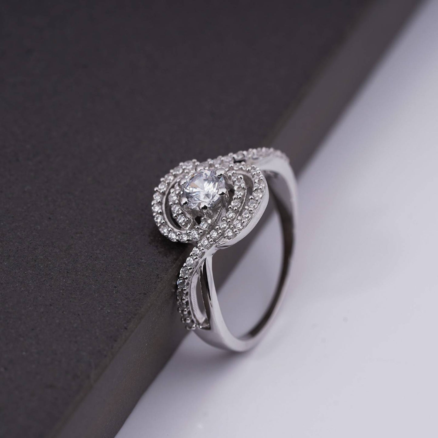 Moissanite Ring For Women, Enagament Ring, Real Moissanite Ring, Moissanite Silver Ring