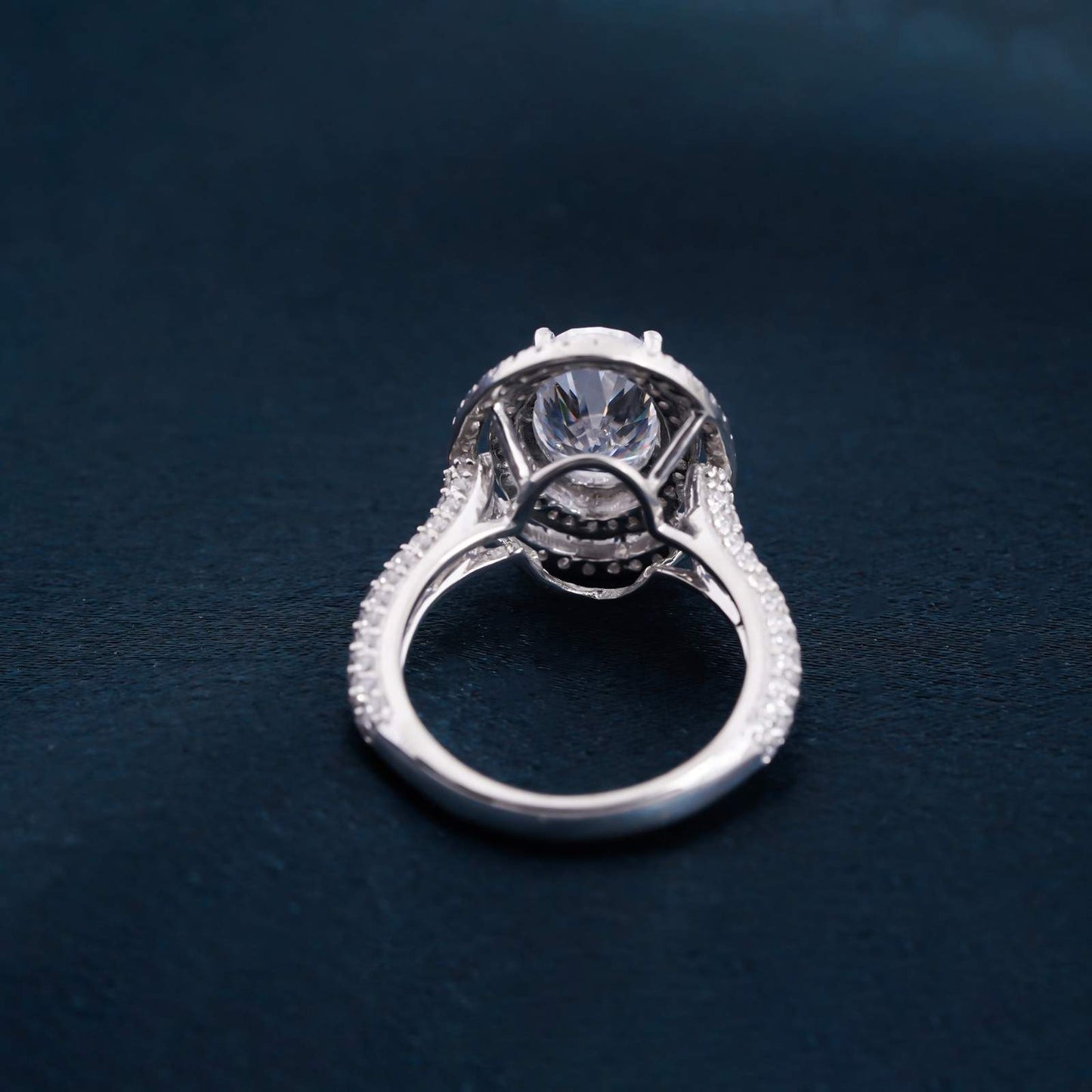 Moissanite Ring For Women, Enagament Ring, Real Moissanite Ring, Moissanite Silver Ring