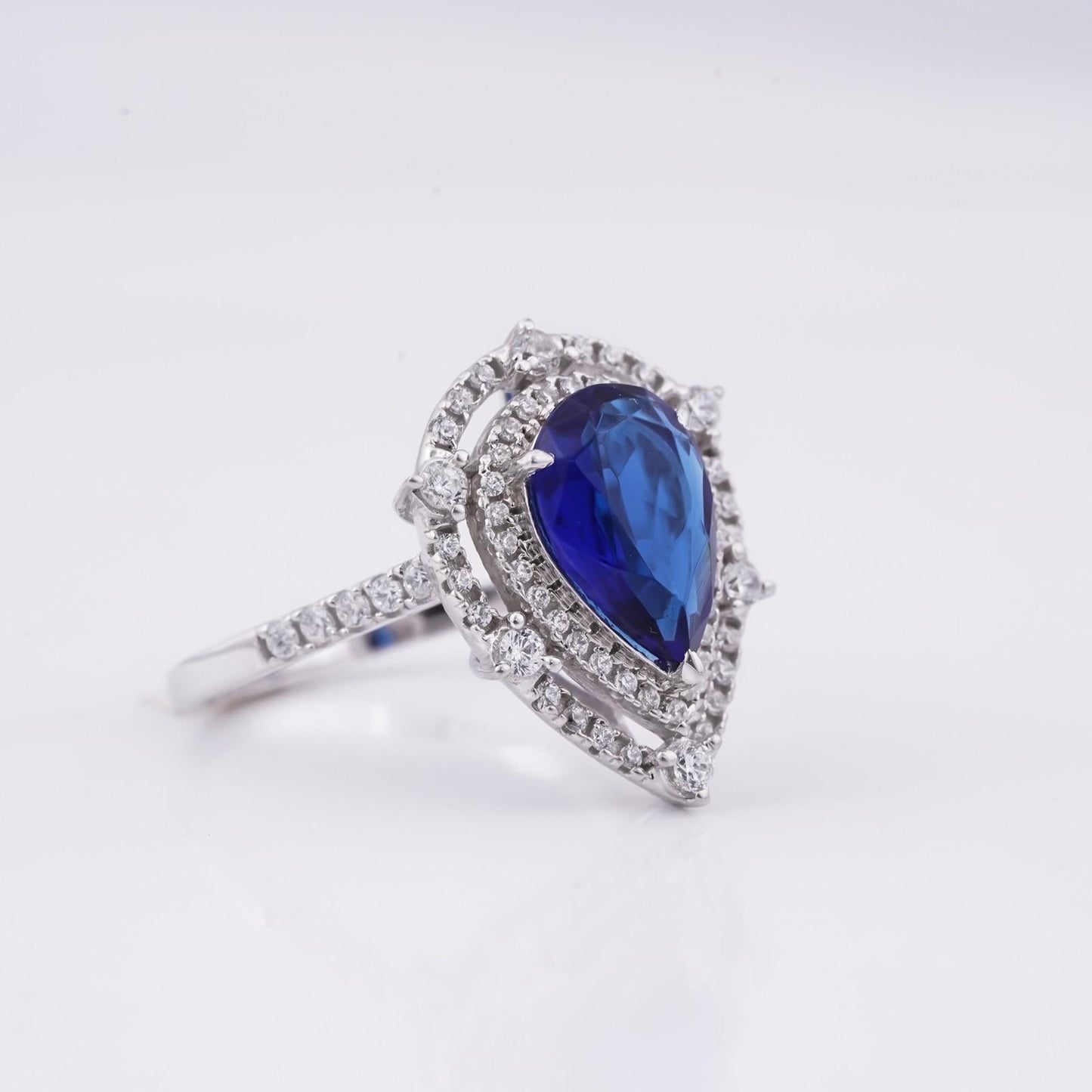 Moissanite Ring For Women, Enagament Ring, Real Moissanite Ring, Moissanite Silver Ring