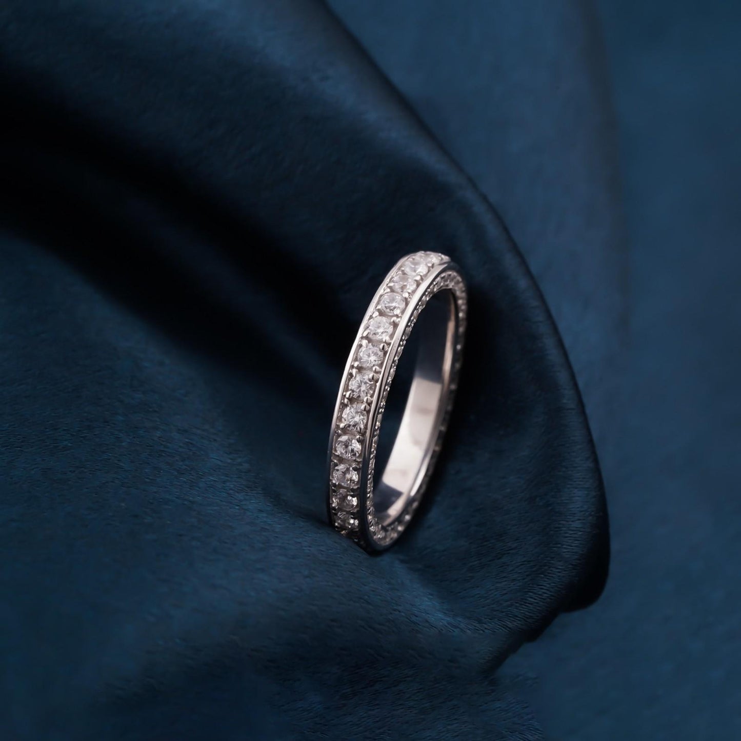 Moissanite Ring For Women, Enagament Ring, Real Moissanite Ring, Moissanite Silver Ring
