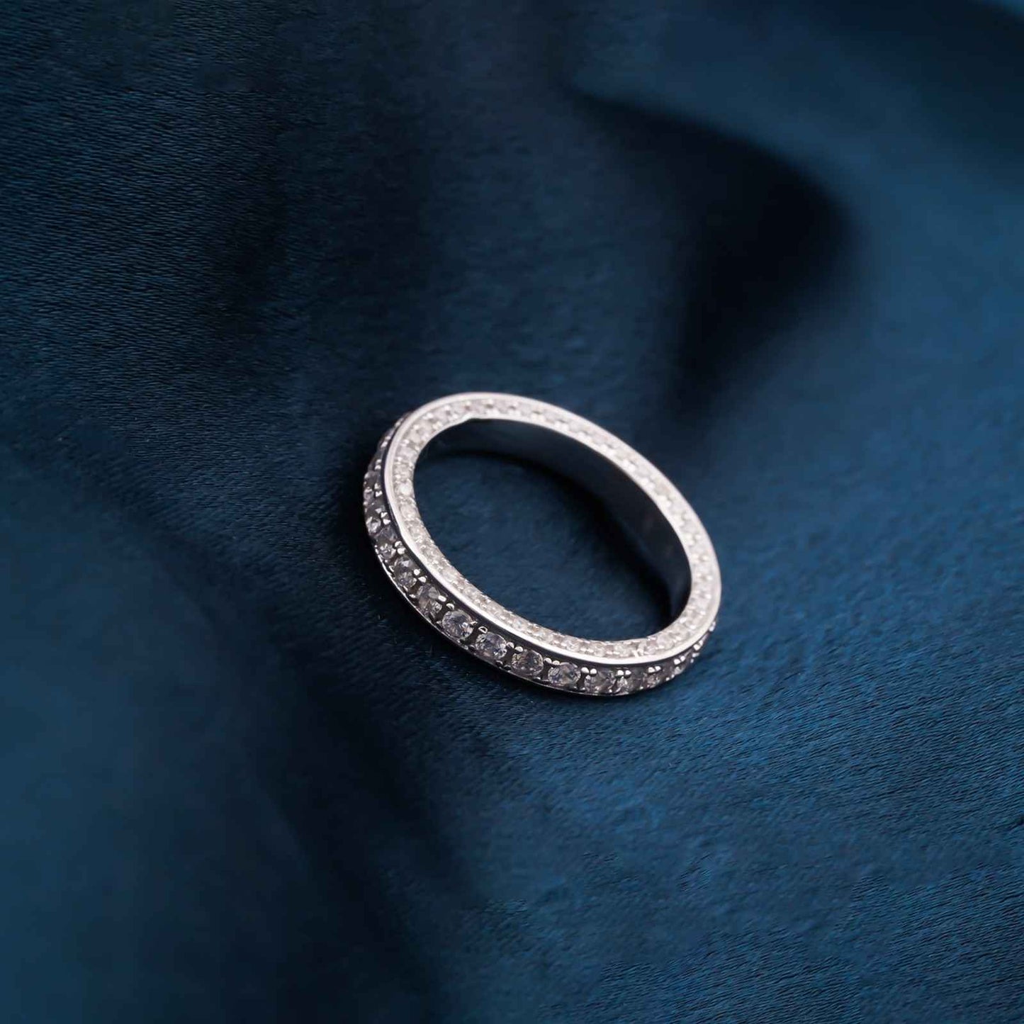 Moissanite Ring For Women, Enagament Ring, Real Moissanite Ring, Moissanite Silver Ring