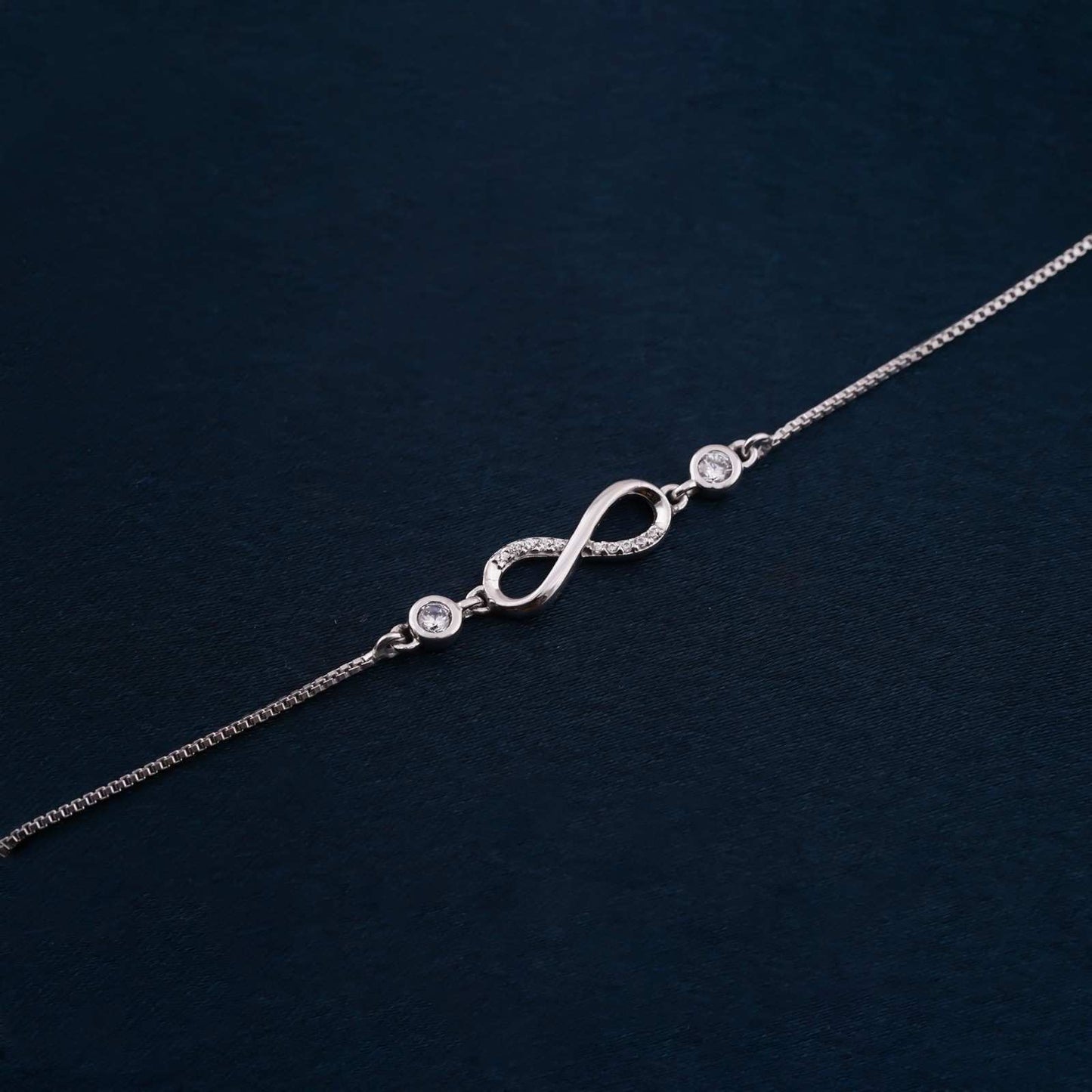 Silver Infinity Love Minimalist Bracelet