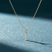 3.50 Ct Multi Cut Lab Grown Diamond Drop Pendant for Women Gold