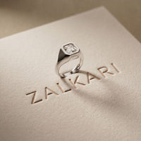 2 CTW Asscher Cut Lab Grown Diamond Legacy of Love Ring White