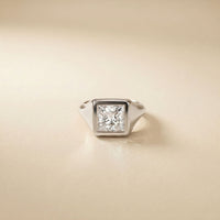 2 CTW A Love Meant to Shine Princess Cut Lab Grown Diamond Ring White