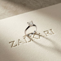 The Rosalie 1.50 CT Heart Cut Lab Grown Diamond Ring White