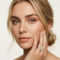 3 CT Marquise Cut Lab Grown Verona Diamond Ring Rose Gold