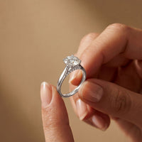 2.20CTW Round Lab Grown Diamond Bloom Ring For Her White