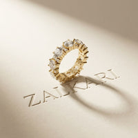 5.40CTW Sunlit Reverie Lab Grown Diamond Eternity Band For Her