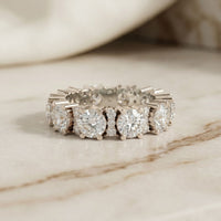 5.40CTW Sunlit Reverie Lab Grown Diamond Eternity Band For Her