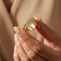 Everlasting Promise 1.40CTW Lab Grown Diamond Wedding Band Set
