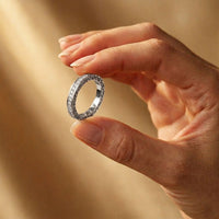0.50CT Forever Bound Lab Grown Diamond Wedding Band For Her White