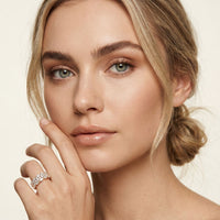 1.20CT Timeless Devotion Lab Grown Diamond Wedding Band Rose Gold