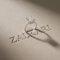 4.60CTW Radiant Lab Grown Diamond Valerisse Halo Ring For Her White