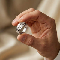 0.90CTW Unity Crest Lab Grown Diamond Ring For Men White