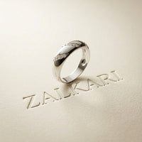 0.15CTW Round Diagonal Pavé Lab Grown Diamond Band Ring For Men White