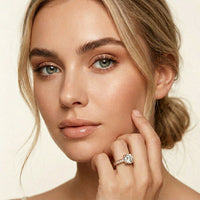 2.20CTW Round Cut Vintage Filigree Lab Grown Diamond For Women Rose Gold