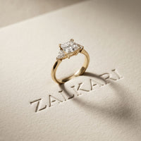 1.30CTW Prinvera Lab Grown Diamond Three Stone Ring For Her