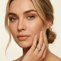 1.50CTW Marquise Crest Lab Grown Diamond Ring For Her