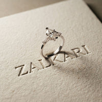 1.50CTW Marquise Crest Lab Grown Diamond Ring For Her