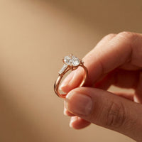 1.50CTW Elowen Oval Grace Lab Grown Diamond Ring For Her