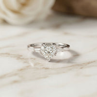 1.15CTW Amora Heart Glow Lab Grown Diamond Ring For Her