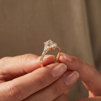 1.70CTW Lunara Radiant Legacy Lab Grown Diamond Ring For Her