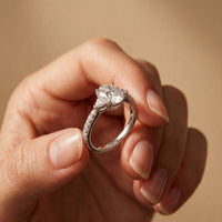 2CTW Elaria Oval Grace Lab Grown Diamond Three Stone Ring