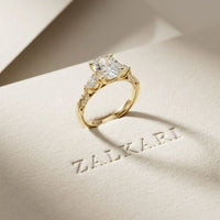 2.50CTW Oval Soleia Lab Grown Diamond Three Stone Ring For Her