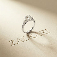 2.50CTW Marea Lab Grown Diamond Three Stone Ring For Her