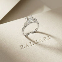 2.50CTW Oval Soleia Lab Grown Diamond Three Stone Ring For Her
