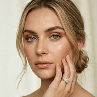 2.50CTW Oval Soleia Lab Grown Diamond Three Stone Ring For Her