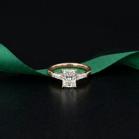 1.90CTW Sundrift Lab Grown Diamond Three Stone Ring For Her