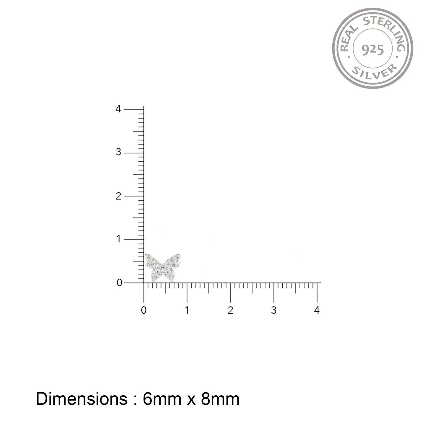 Silver Stud earrings for women