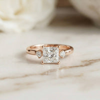 2.30Ct MoissaniteClassic Princess Cut Ring