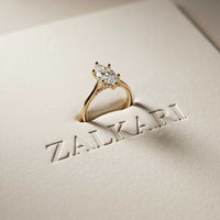 2.14 Ct Marquise Moissanite Classic Solitaire Engagement Ring