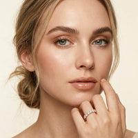 2.73 Ct Round Full Eternity Classic Prong Band Ring