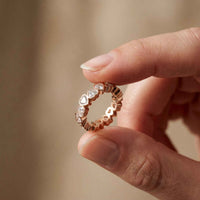 0.23 Ct Heart Cut Bezel Set Promise Ring for Women