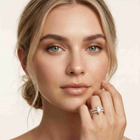 3.70 Ct Marquise Cut Moissanite Luxury Bridal Ring for Women
